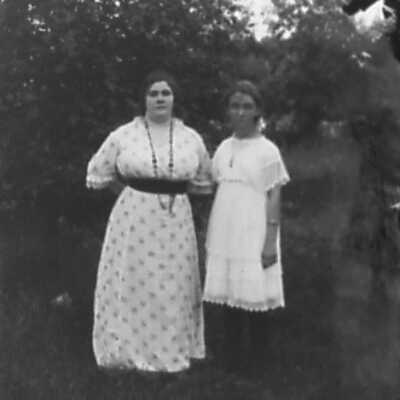Woman and Girl (Mother and Daughter?)