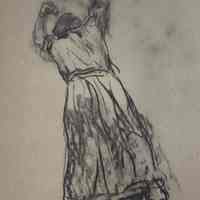 Black Anna Preparatory Sketch Reproduction