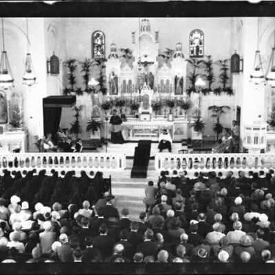 Interior of Catholic Church