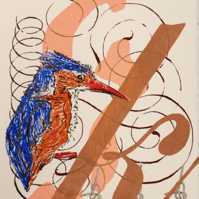 K is for Kingfisher