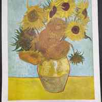 Facsimile of Sun Flowers