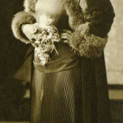 Woman Wearing Fur-trimmed Coat
