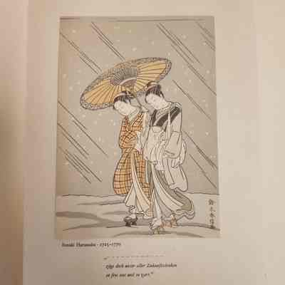 Reproduction of Two Women in a Snow Storm in porfolio