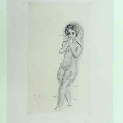 Nude woman