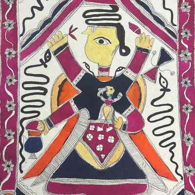 Lord Shiva the Destroyer in the Holy Trinity