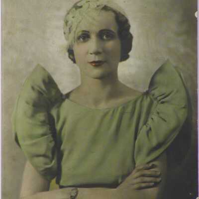 Woman Wearing Lipstick
