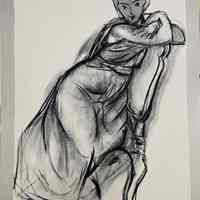 Unknown (Drawing of a Woman/Picture of a Doll)