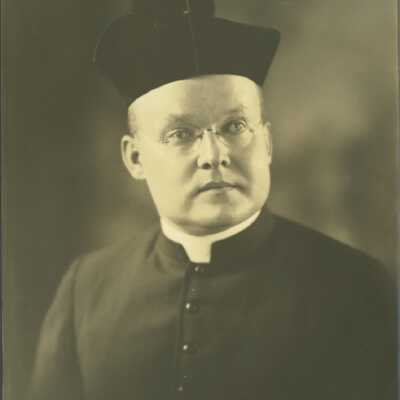 Preist Wearing Spectacles
