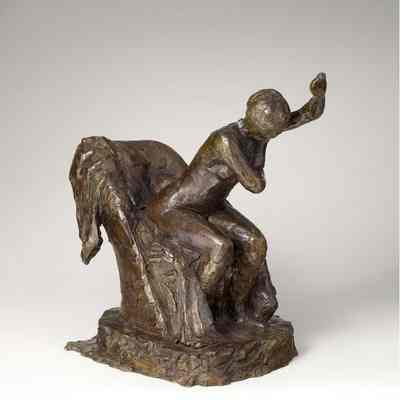Femme Assise dans un Fauteuil, s'Essuyant l'Aisselle Gauche (Seated Woman in an Armchair, Wiping Her Left Armpit)