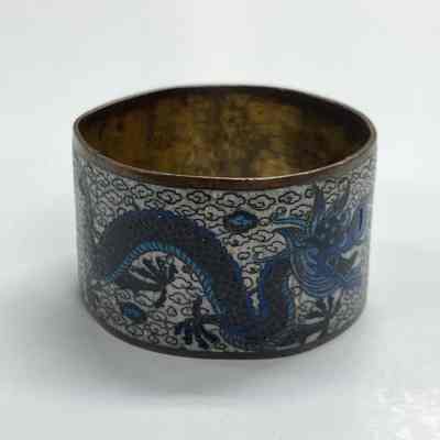 Cloissone napkin ring