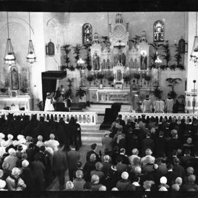 Interior of Catholic Church