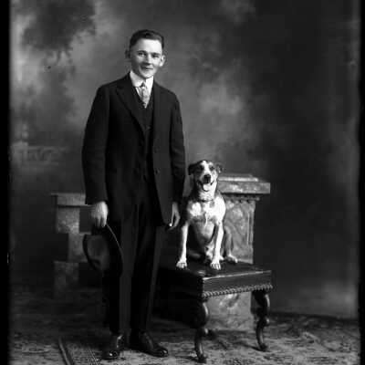 Man with Dog