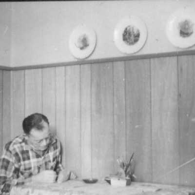 John Thomas Painting Duck