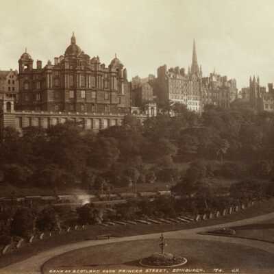 Bank of Scotland from Princes Street, Edinburgh