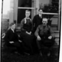 Chas Johnson and family