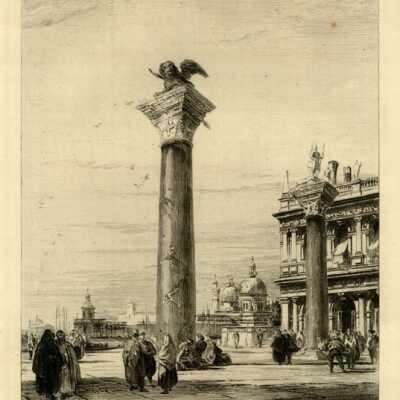 The Column of St. Mark, Venice