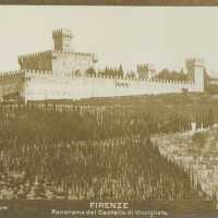 FIRENZE Panorama del Castello di Vincigliata.