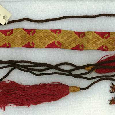 Ceremonial sling with pouch