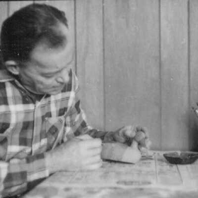 John Thomas Painting Duck