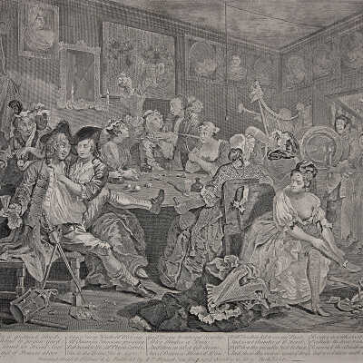 Rake’s Progress, Plate III