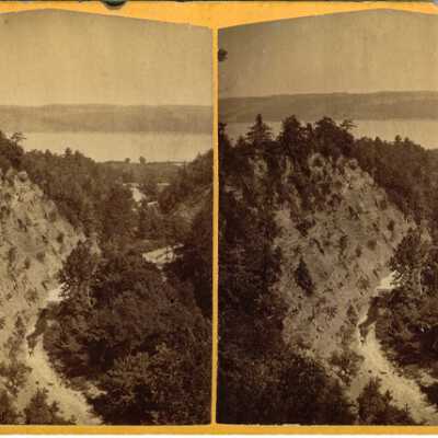 Lower ravine Goodwin Point & Cayuga Lake