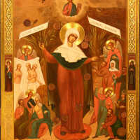 Mother of God of Joy to Those Who Sorrow (variation called “With Coins” or “Near the Glassworks”), The