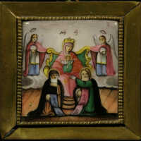 Petcherskaya Mother of God with Saints Anthony and Theodosy, The