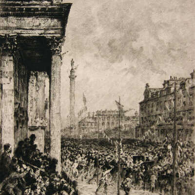 The Queen's Entry, 1876 (Edinburgh)