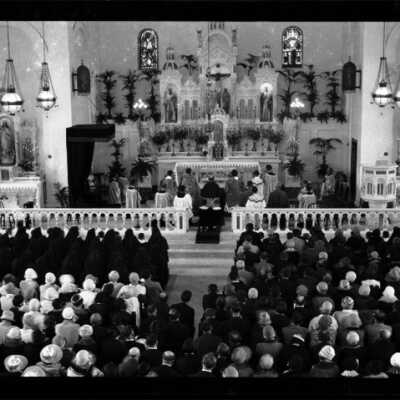 Interior of Catholic Church