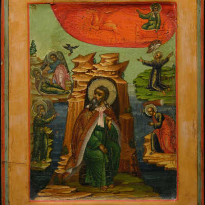 Fiery Ascension of the Prophet Elijah and Other Scenes, The