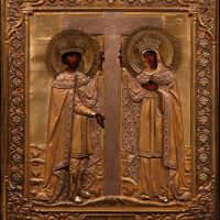 Saints Constantine and Helena with the Holy Cross
