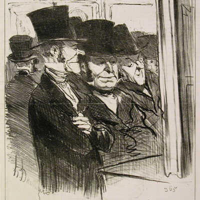 Se posant en connaisseurs (Posing as Connoisseurs) from Le Public du Salon
