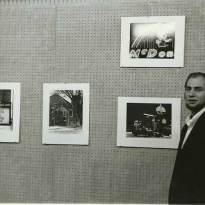 Steve Sprague at exhibition