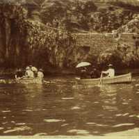 2091 Capri la grotta azzurra entrata preso dal mare