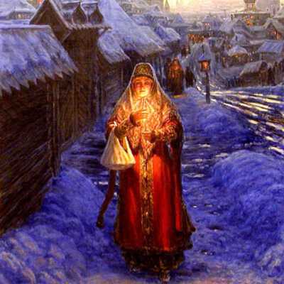 Easter, Moscow