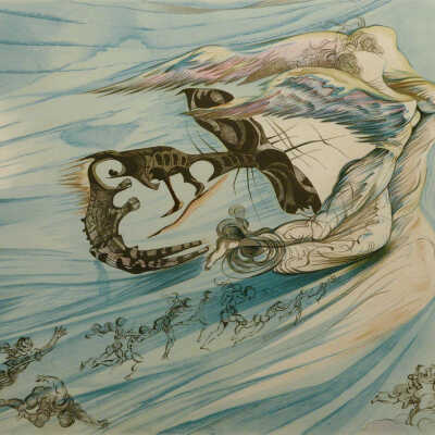 Hommage à Lincoln [fraudulent Dali]