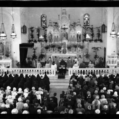 Interior of Catholic Church