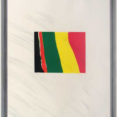 Picture of a Pointless Abstraction Framed under Glass