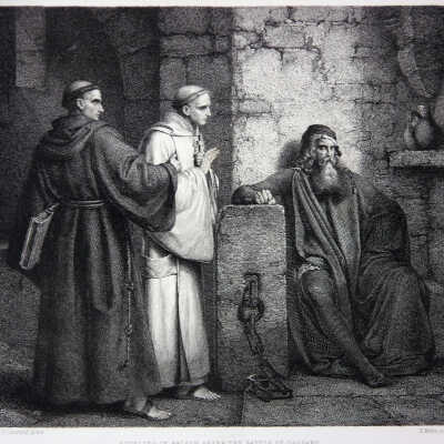 Eccelino in Prison (after Battle of Cassano)