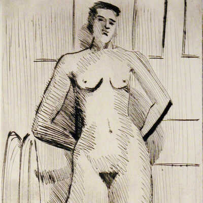 Standing Nude