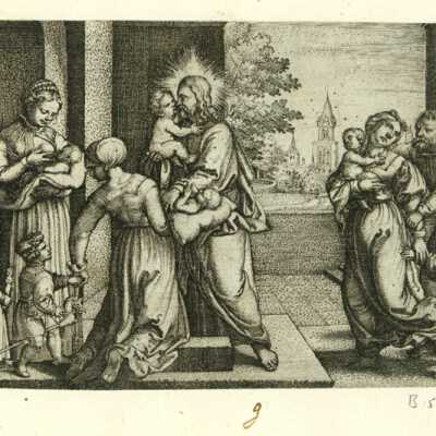 Christ Receiving the Children
