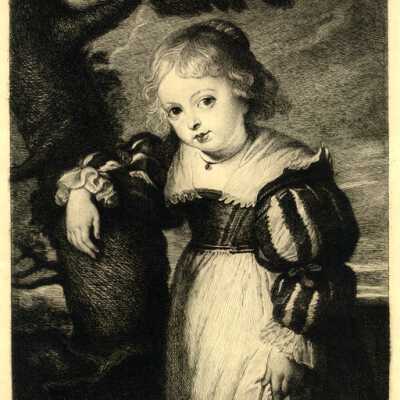 The Painter's Daughter after Peter Paul Rubens
