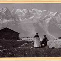 Planpraz et le Mont-Blanc