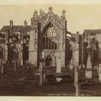 Melrose Abbey from the South