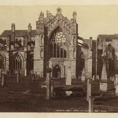 Melrose Abbey from the South