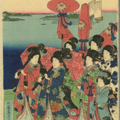 A Bustling Procession to Takanawa 行列高縄