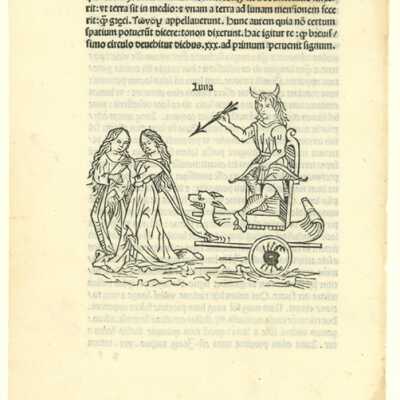 Luna (Moon) from Heginus Poetica Astronomica