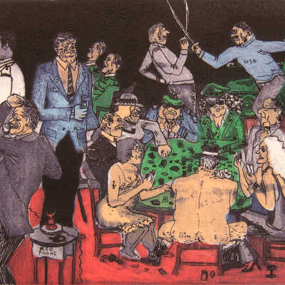 Poker Night at Pentagon