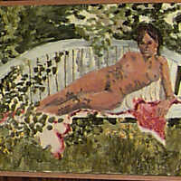 Figure in the Garden