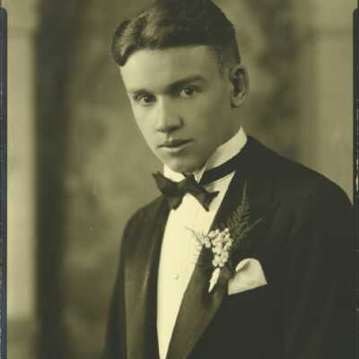 Young Man in Tuxedo